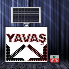 LED YAVAŞ ÇİFT YÖNLÜ OK 600x600 mm